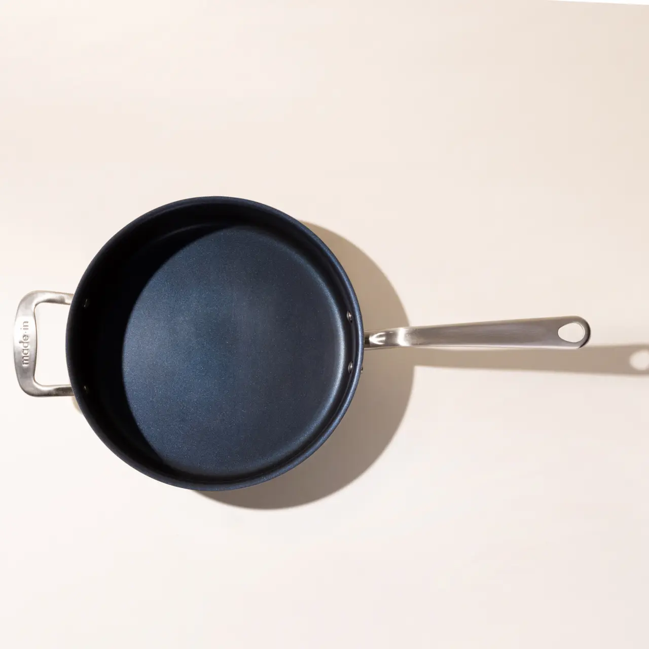 non stick saute pan top