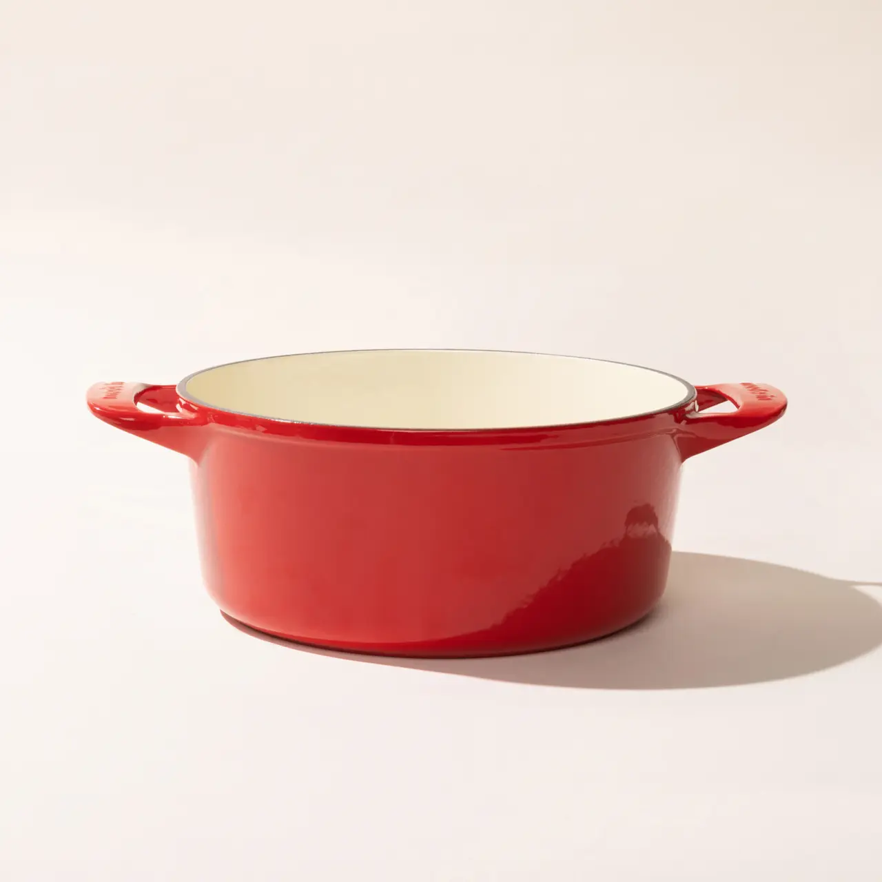 dutch oven red no lid