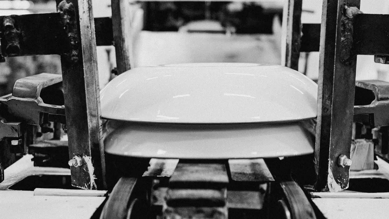 plateware production process