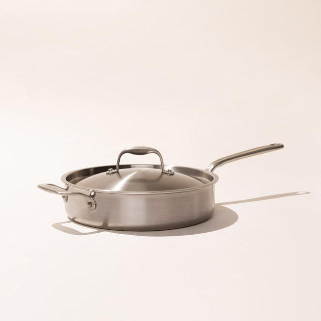 stainless clad saute pan