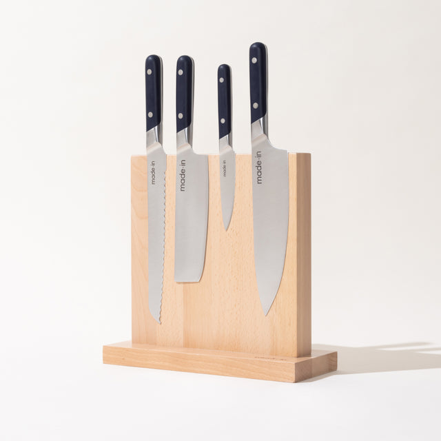 Harbour Blue · 4-Piece with Knife Block