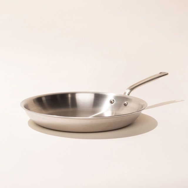 stainless clad frying pan 12 inch